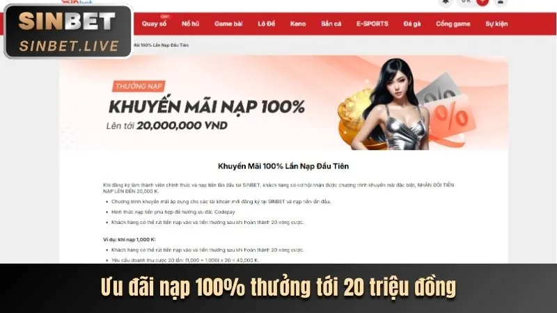 Ưu đãi đăng ký mới Win55